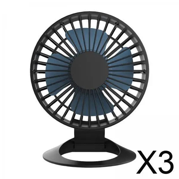 

Low Noise Desktop Fan USB Rechargeable Compact Cooling Air Flow Device for Household Travel Outdoor