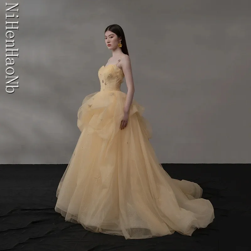 Gaun Quinceanera 2023 gaun pesta Prom gaun pesta dansa elegan gaun reuni Formal ukuran kustom