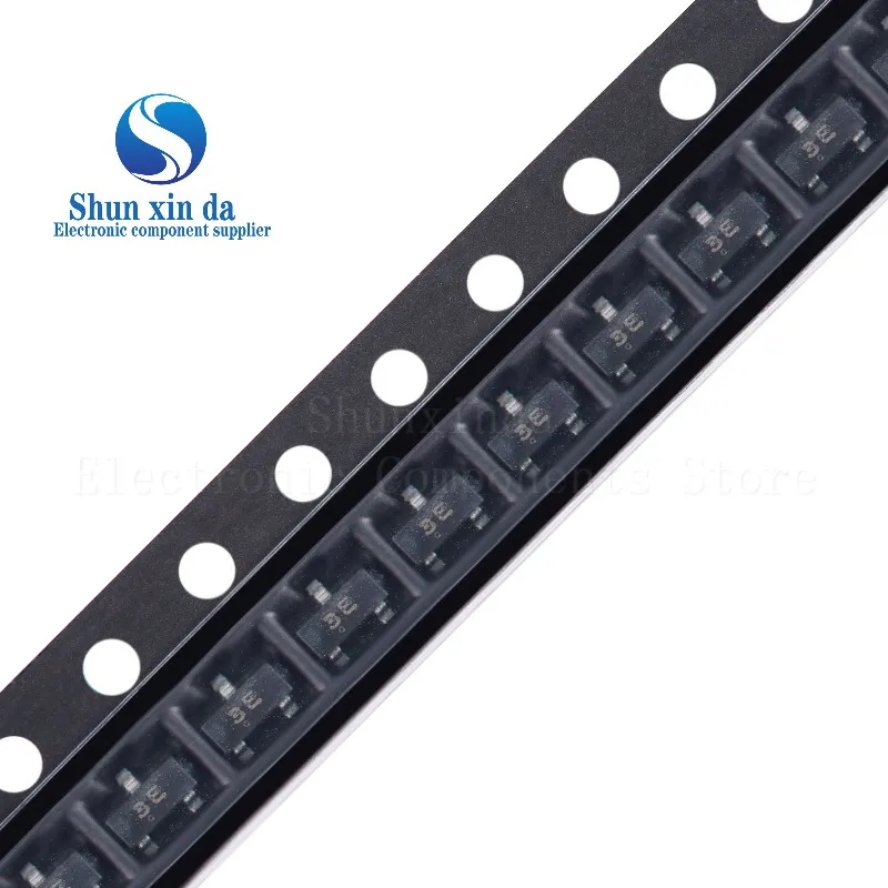 3000 шт. BC856A 3A BC856B 3B BC857A 3E BC857B 3F BC857C 3G SOT23 SMD PNP 45 В 65 В 100 мА 0,1 А Транзисторы BC856 BC857