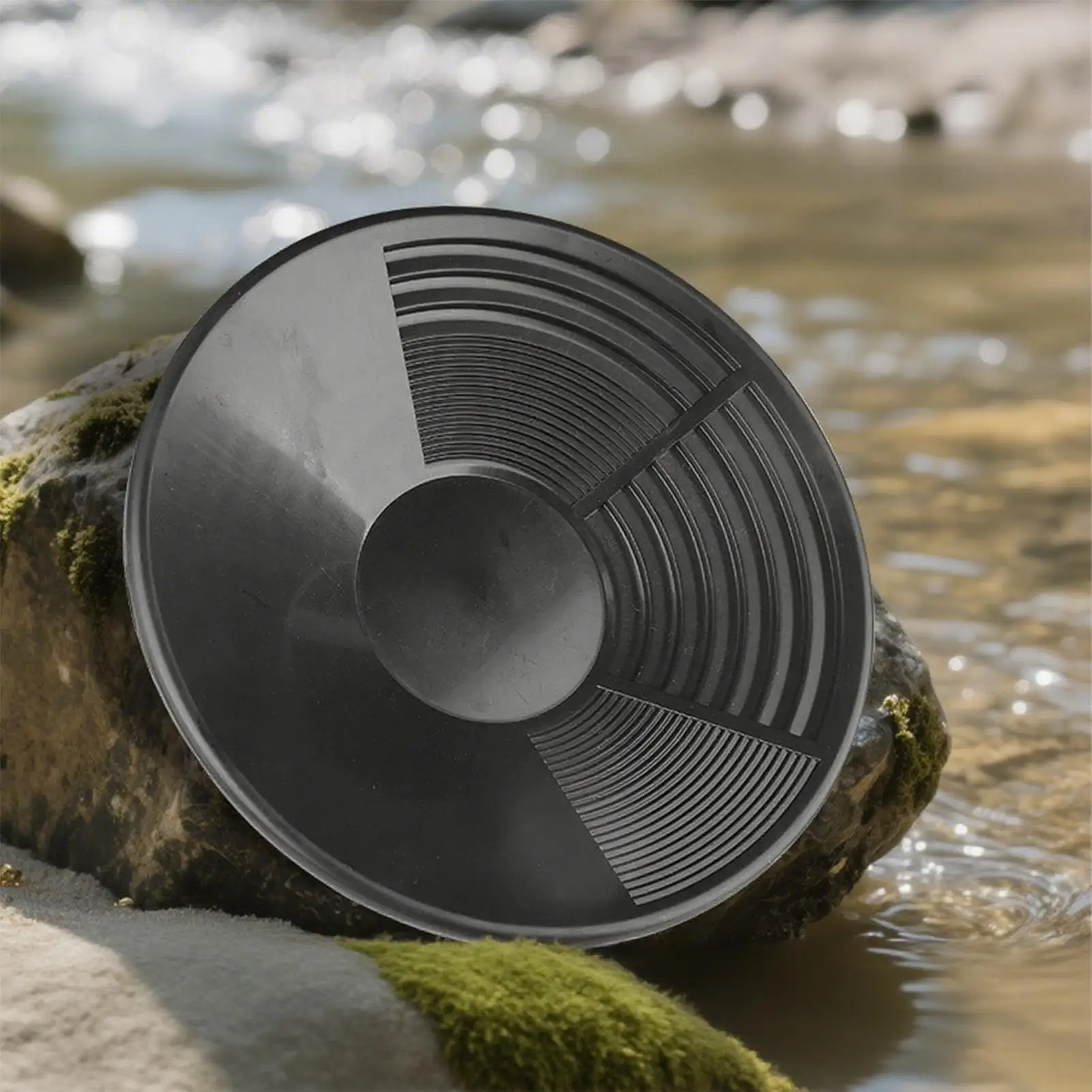 Gold panning pan Ergonomic river gold washing tool gold mining panning equipment for Outdoors Bedrock Mountain River