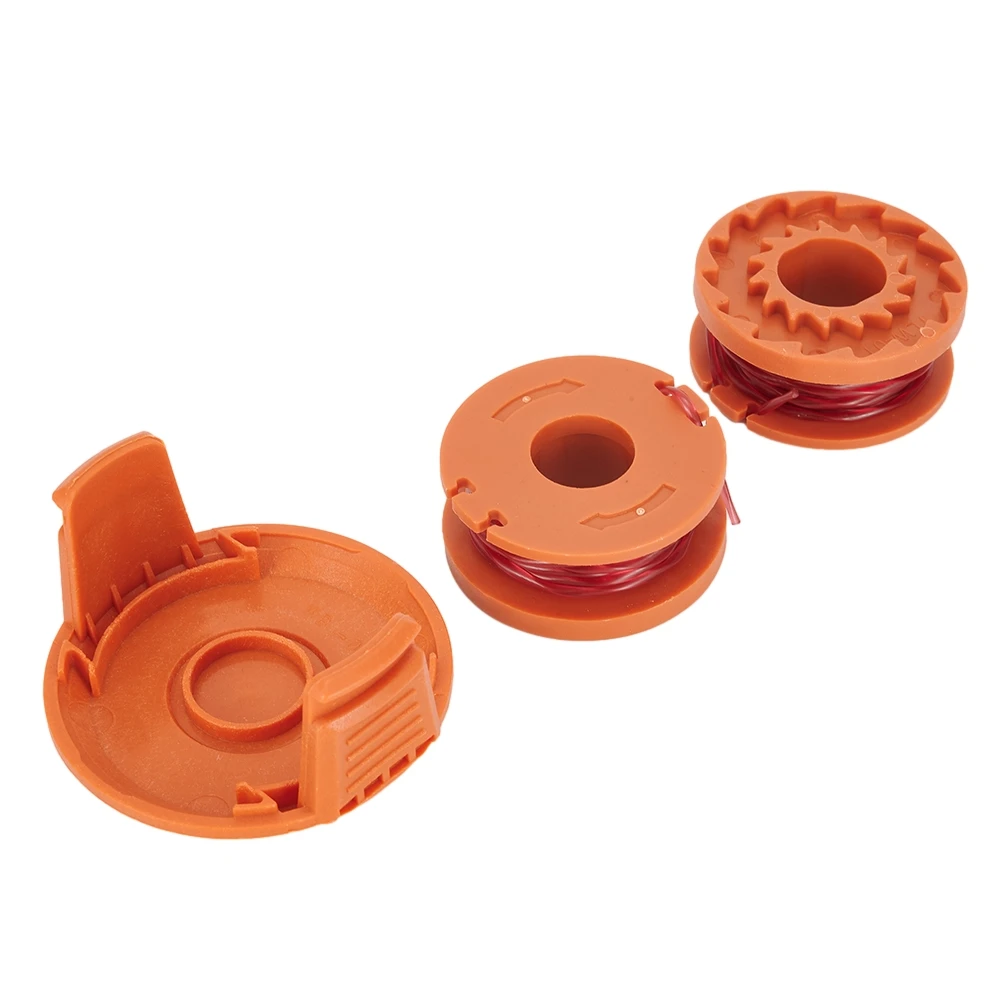 8+1PCS Trimmer Spool Line Accessories For WG154 Parts WG151 WG175 WG180 High quality Portable Practical Useful