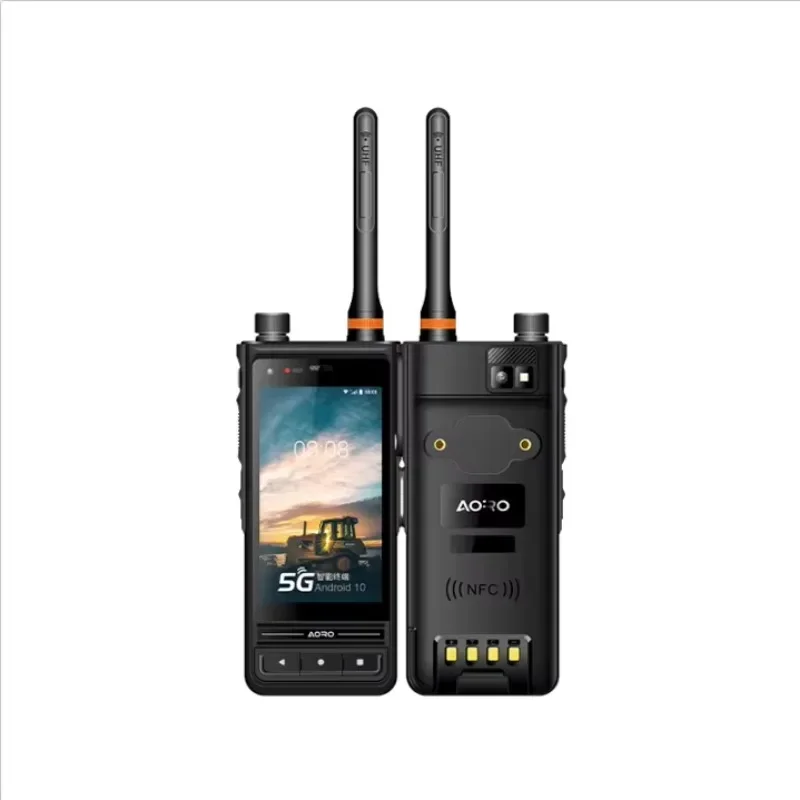 

Прочный телефон AORO M6 5G 4 Вт DMR MTK 6765, 2,3 ГГц, 5700 мАч, аккумулятор, IP68, NFC, прочная рация