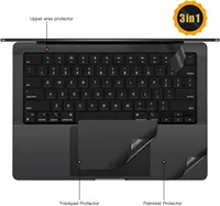 Palm Rest Cover Skin with TrackPad Protector For MacBook Pro 16 14 M4 M3 M2 A3112/A3185/A3401 A3403/A3186 Wrist Rest Protective