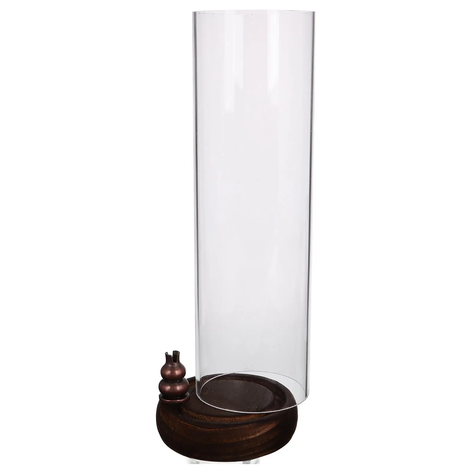 Incense Stick Holder Ash Holder Wooden Base Removable Cloche Modern Incense Burner Home Decor Yoga Room Essential