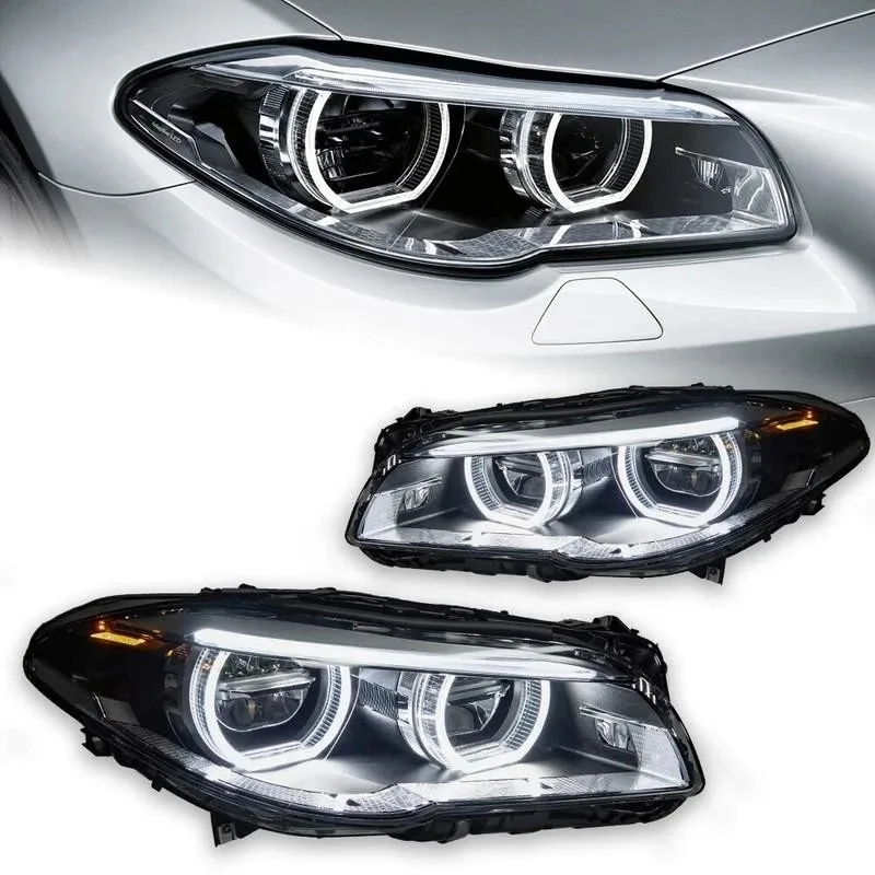 

Auto Part LED Lamp Headlights for 2011 2018 Dynamic Turn Signal Assembly High Beam DRL Projector for f10 led headlight