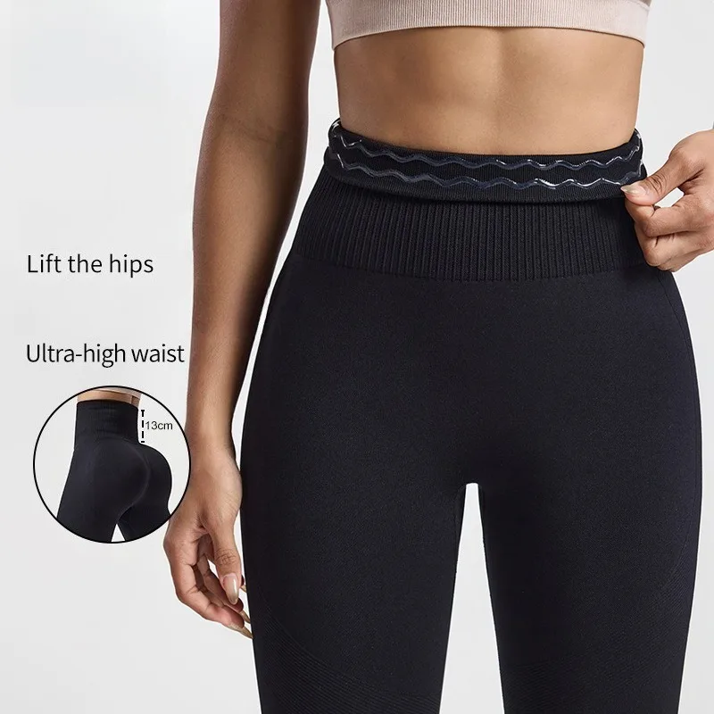 

High Waist Yoga Leggings Non-Slip Workout Leggings for Women Quick Dry Running Tights Gym Trainning Fashion Butt Lift Shorts