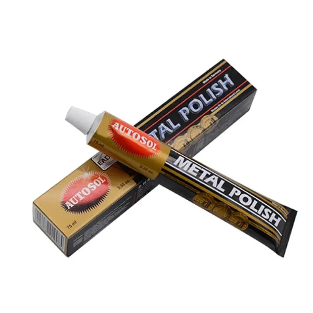 Crème de polissage pour métal, couteau, machine, miroir d'avertissement, acier inoxydable, montre en céramique, pâte à polir, dissolvant de rouille propre, 100g