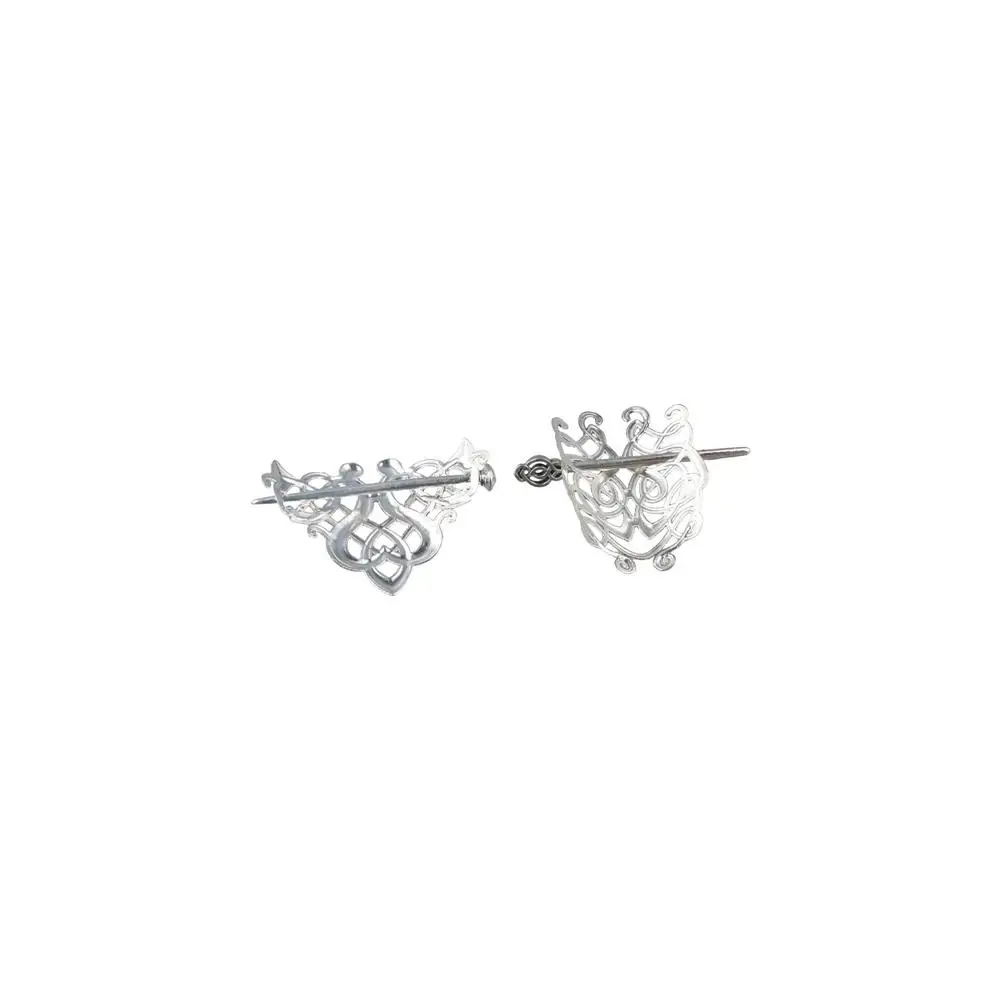 Geometric Corset Hair Photo Props Alloy Gem Celtic Knot Hair Stick Hairstyle Design Tool Ancient Style Hair Crown Hanfu Hairpin