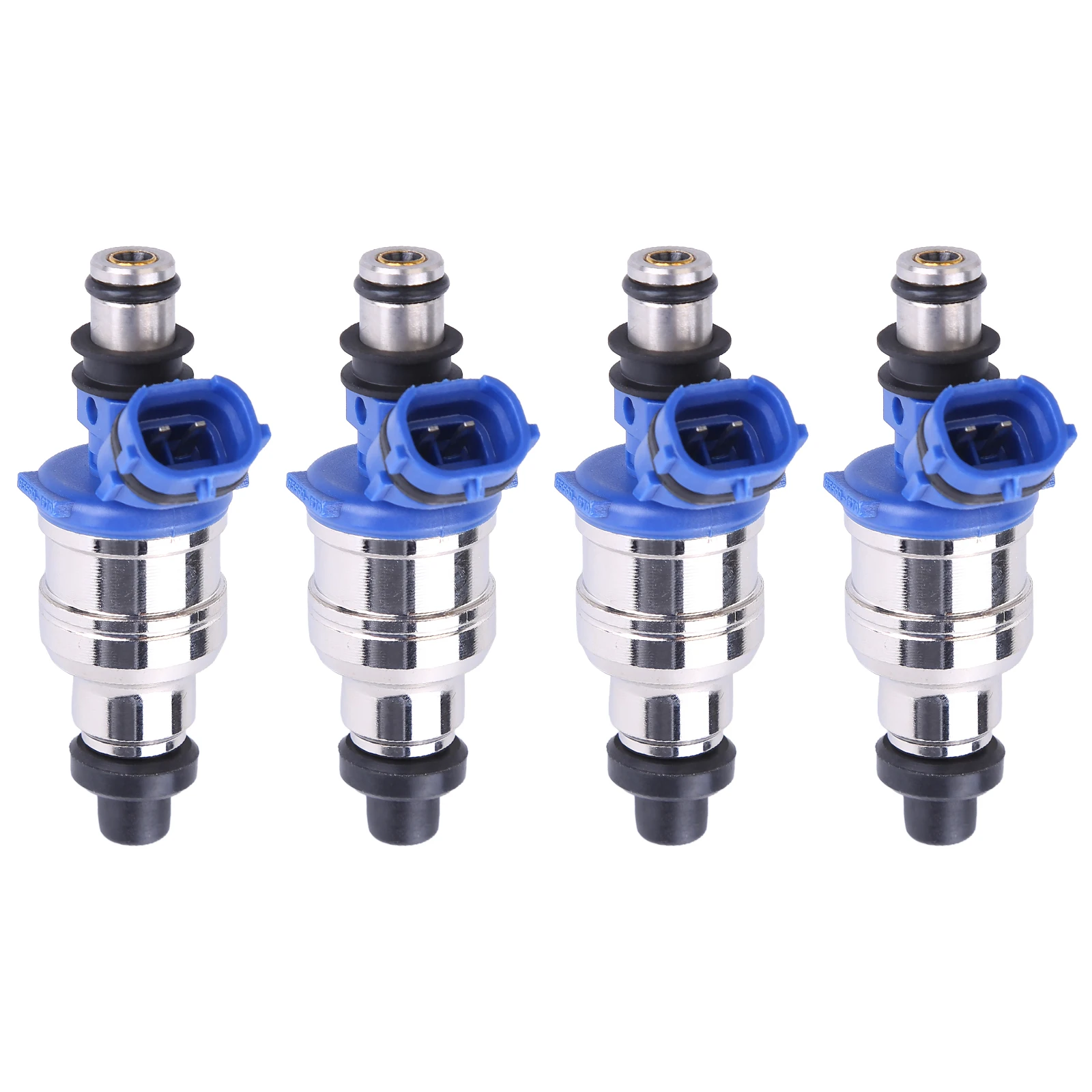 4Pcs Fuel injectors 195500-1970 Compatible for DENSO 1990-1993 Mazda Miata 1.6L