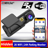 2K Dashcam Camera For Car DVR Dash Cam In The Car Q3 Video Recorder Emergency Voice Control Night Vision WiFi APP Monitor WDR