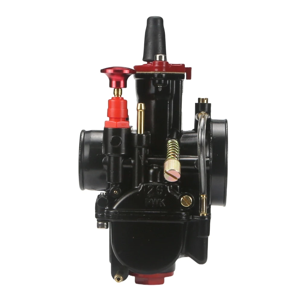 Flat Curtain Motorcycle Carburetor With Power Jet For Mikuni PWK 24 26 28 30 32 34mm Dirt Bike Motocross Racing Carb Modified view 5