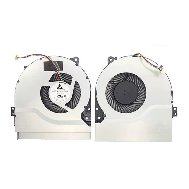 Nieuwe Echte Laptop Koeler Cpu Gpu Koelventilator Voor Asus W40 W40c W40cc Vm40 Vm40c Y481c X550