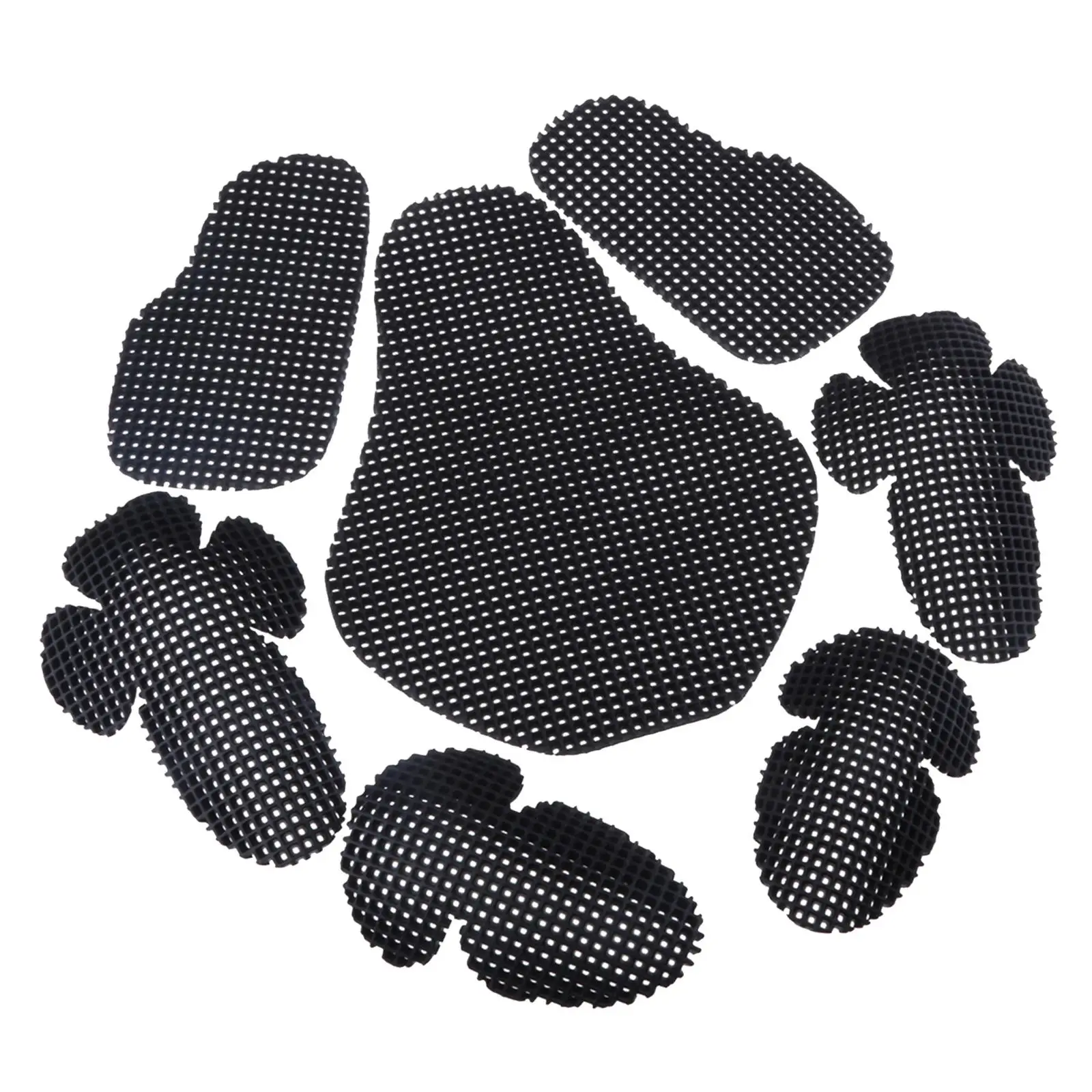 Motorbike Body Protector Armour Set EVA Foam Knee Elbow Shoulder Back Pads for Motorcycle Travel Biking and Sports Safety 4