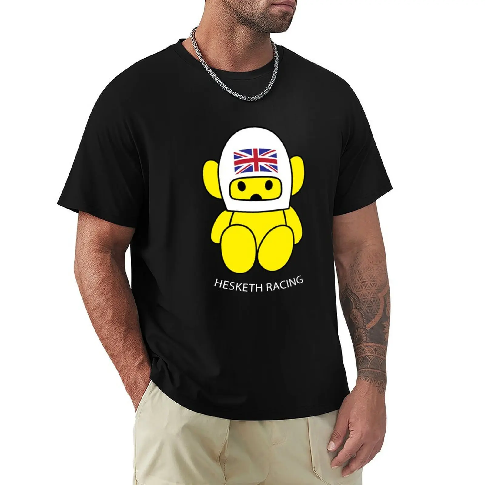 

Hesketh Racing 78 for Vintage Retro for Trending Graphic T-Shirt oversized Luxury man anime t shirts plain black t shirts men