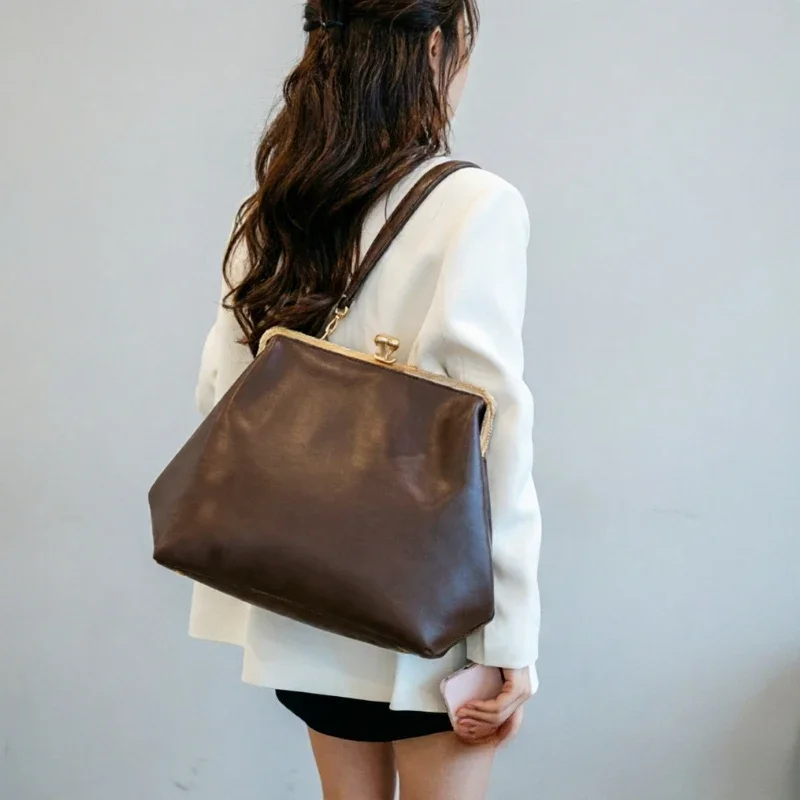 Women's Handbag Featuring Premium Leather Luxury Brand Collection Famous Designer Inspired Popular Design