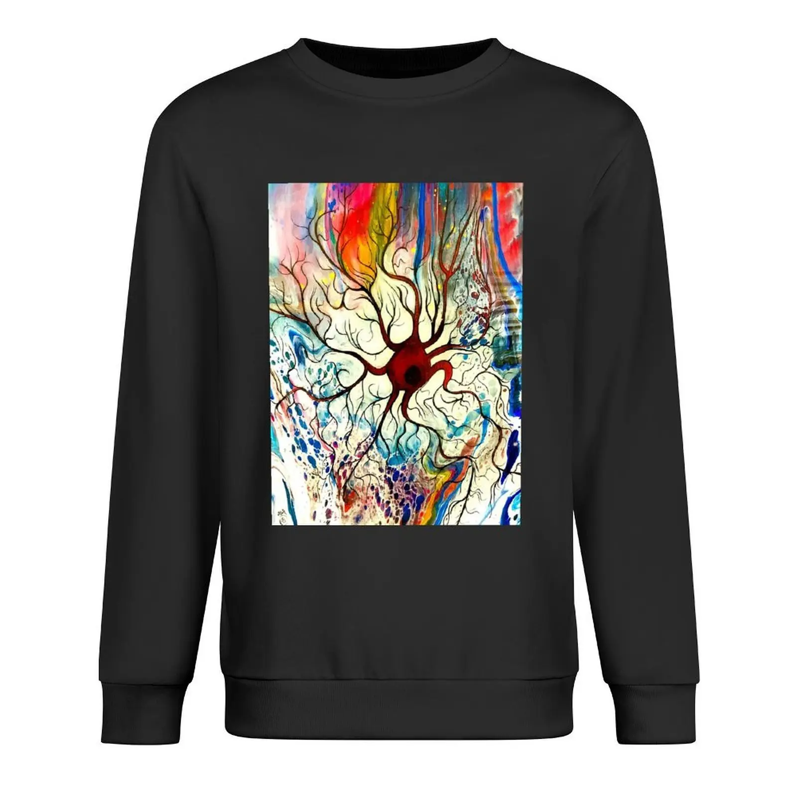 

Rosehip Neuron Pullover men clothing men's winter sweater mens designer clothes anime clothes men's sweatshirt