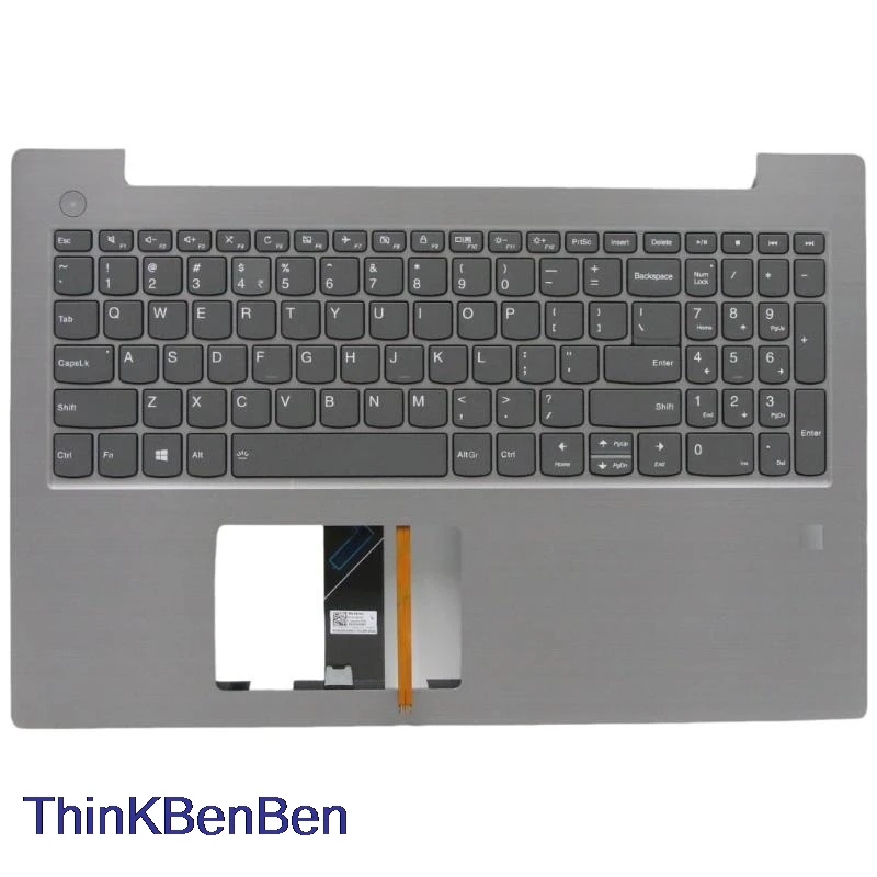 Imagem -01 - Estojo Superior Palmrest Shell Cover para Lenovo Inglês dos Eua Teclado Cinza Ferro V330 15 15isk 15ikb 5cb0q60202 estojo superior palmrest shell cover para lenovo ingles dos eua teclado cinza ferro v330 15 15isk 15ikb 5cb0q60202 01