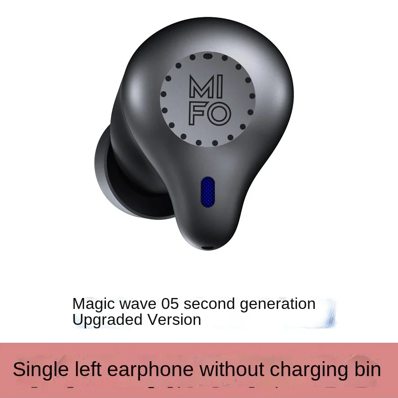 MIFO O5 صندوق تخزين سماعة رأس بلوتوث ، علبة شحن ، رأس سماعة أذن يسرى ، رأس سماعة أذن يميني ، ملحقات أصلية