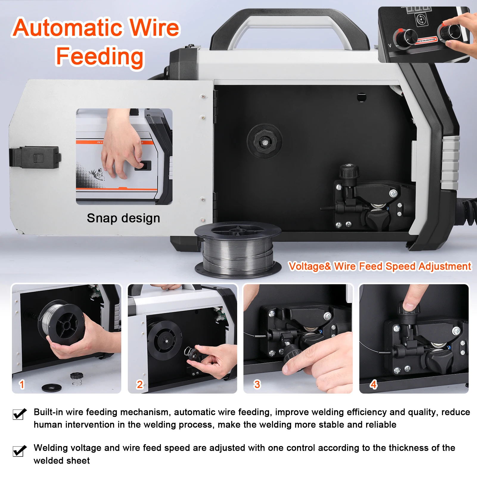 Multifunktion ale 4 in1 mig mma mag TIG-160C Inverter Schweißer Mehrzweck tragbare elektrische Schweiß maschine intelligente Schweißer
