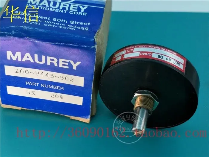 Maurey 200-p445-5025k STD 56-5 conductive plastic potentiometer