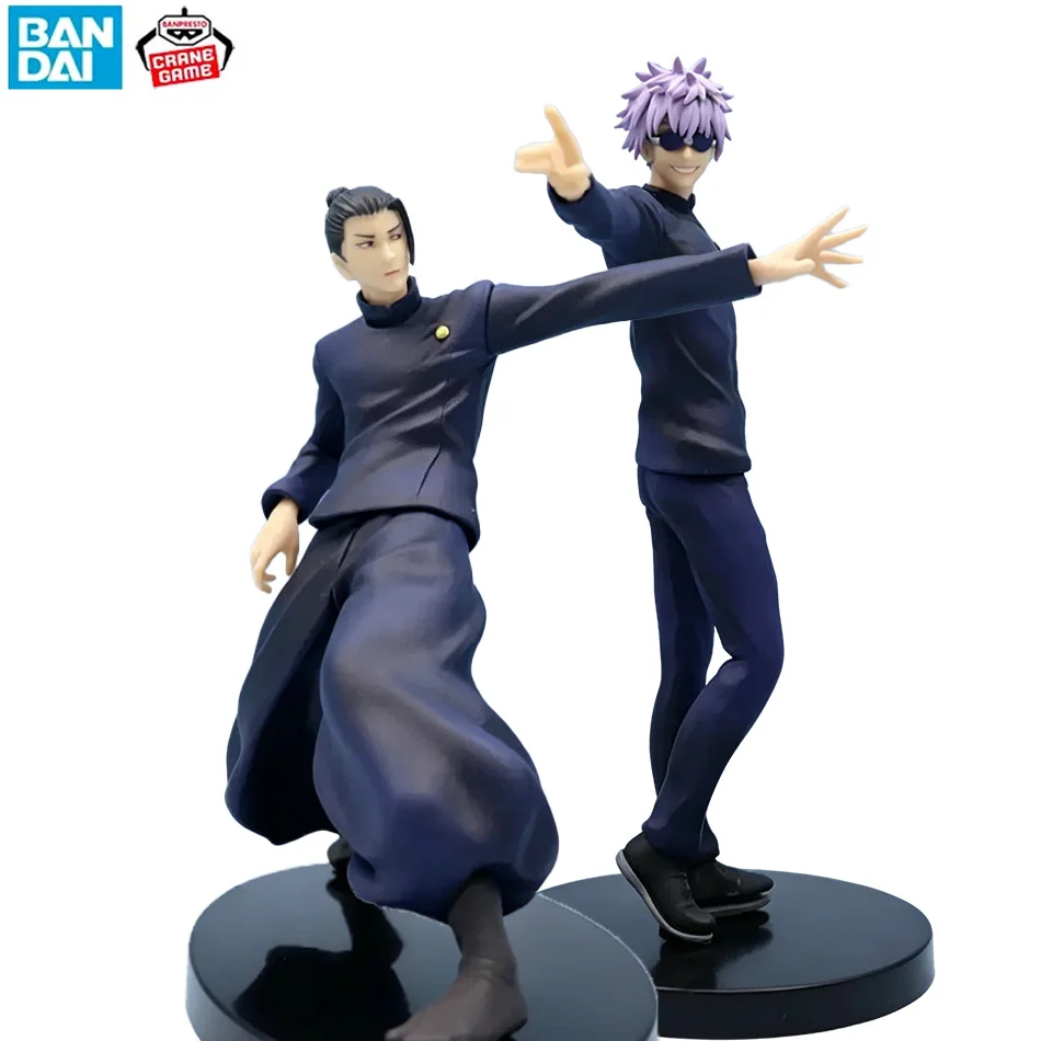 18CM Jujutsu Kaisen Anime-Figur Noodle Stopper Satoru Gojo Actionfigur Geto Suguru Figurine PVC Erwachsenen-Sammlermodell Spielzeug