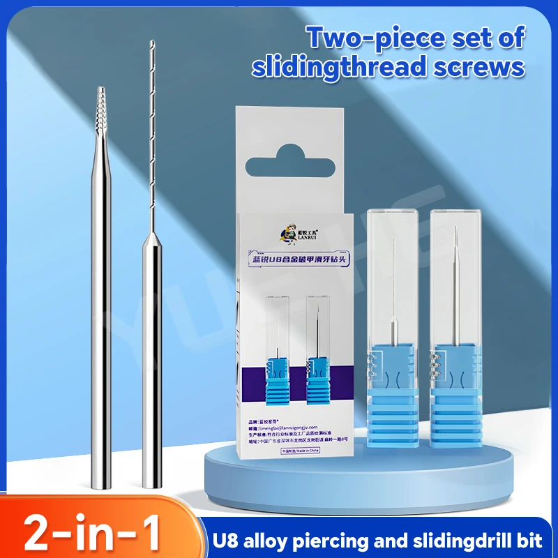 

Lanrui Alloy Piercingand Sliding Drill Bit Can be Easily Removed Screw by Digging and Twisting U8 Support Most Tools in Market