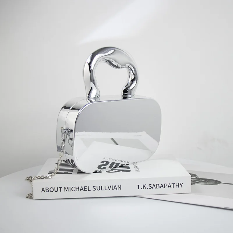 Mini Shoulder Bag Trendy New Acrylic Box Fashion Purses and Handbags Evening Crossbody Bag for Women Personalized All-match