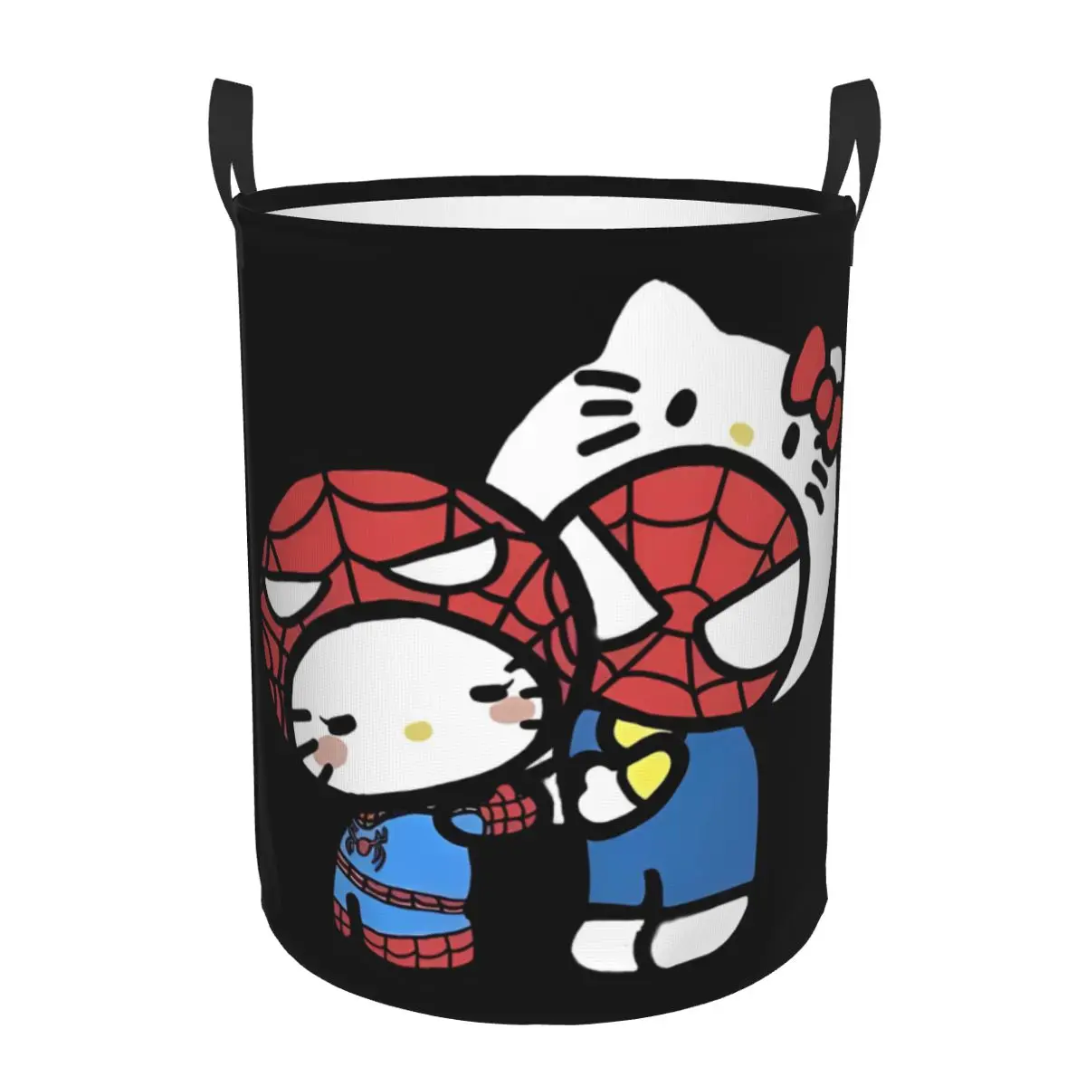 Hello Kitty Cartoon Spiderman Merch Kid Baskets Hamper Decorative Storage Basket for Playroom