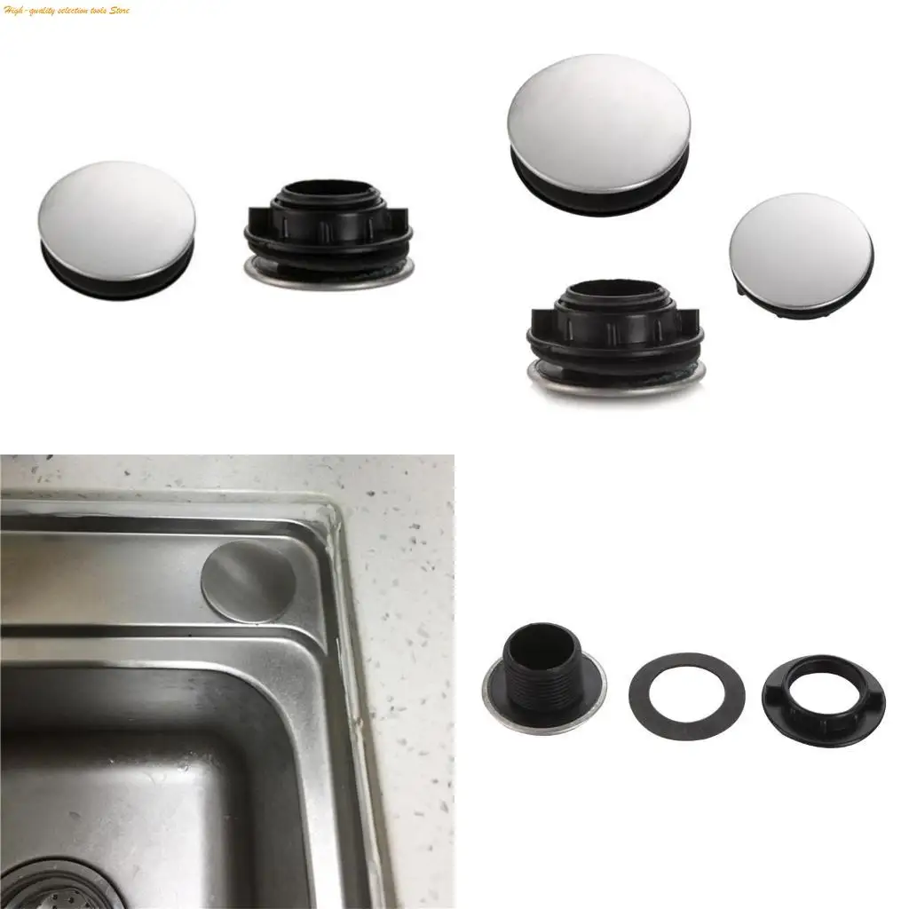 203f distributore sapone Coperchio decorativo Cover del rubinetto in acciaio inossidabile Copertina in metallo in per
