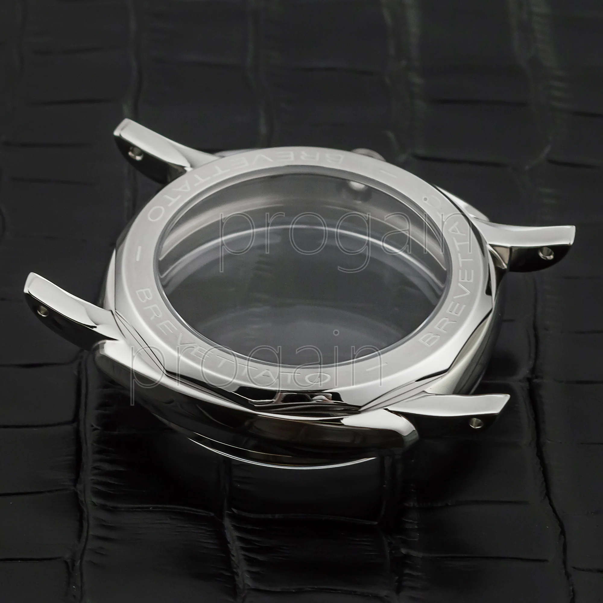 for PAM Vintage Case Retro 47mm Watch Case 10ATM Waterproof fit 6152 ETA6497/6498/ST3600 Movement Stainless Steel Case Parts
