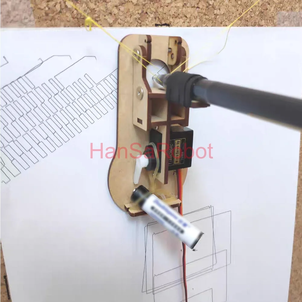 

Arduino Pull Line Plotter Wall Draw Painting Robot Maker Project Kit DIY Stem Toy