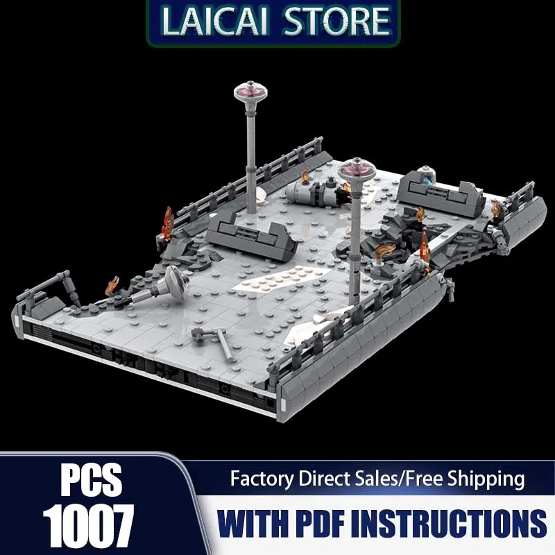 

Popular Star Movie Moc Building Bricks Revenge Bridge Model Technology Blocks Famous Scene Model Assembly Gift Toys DIY Sets