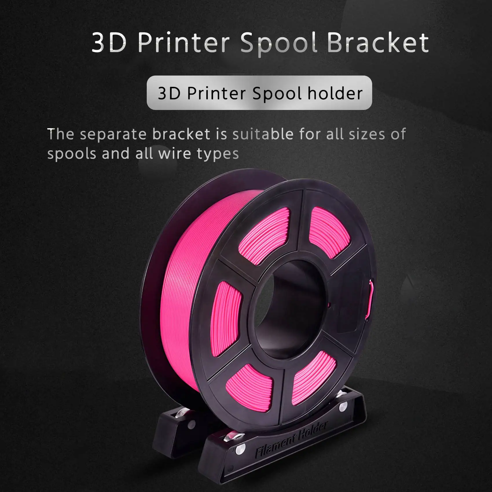 A69F-3D Drucker Filament Spule Halter Lager Design Halterung Rack Halterung für PLA/ABS/Nylon/Holz/TPU/Andere 3D Druck Material