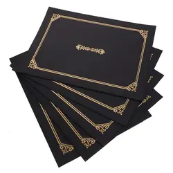 Certificate Diploma Holder Cover Document Paper Covers Holders Black Frame Folder Graduation Award Folders A4 Blue Binder Frames