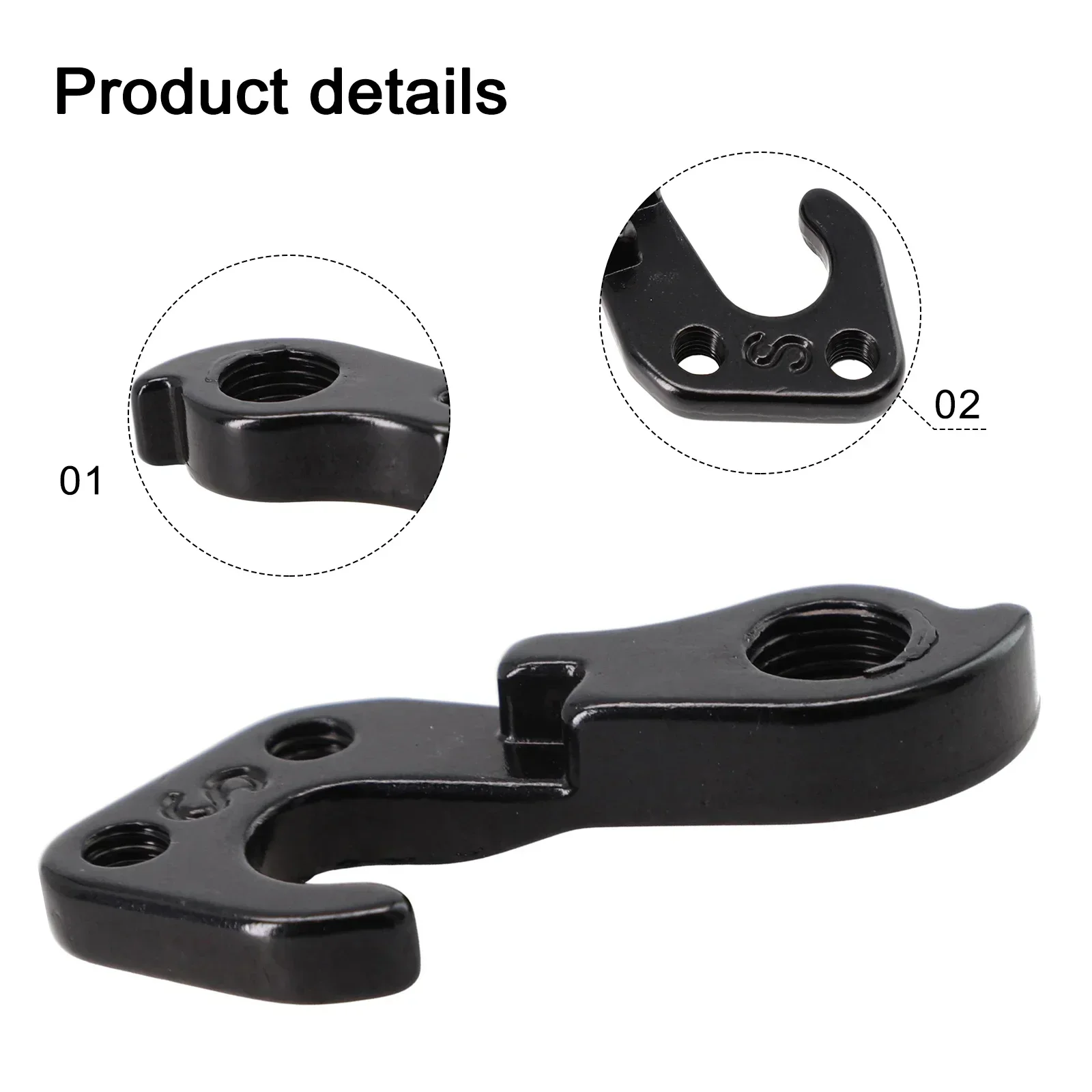 1×Bike Bicycle REAR DERAILLEUR GEAR MECH HANGER For-MTB Tail Hooks For Trek-- Cali 297656 X-Caliber Powerfly HT 7 W322175