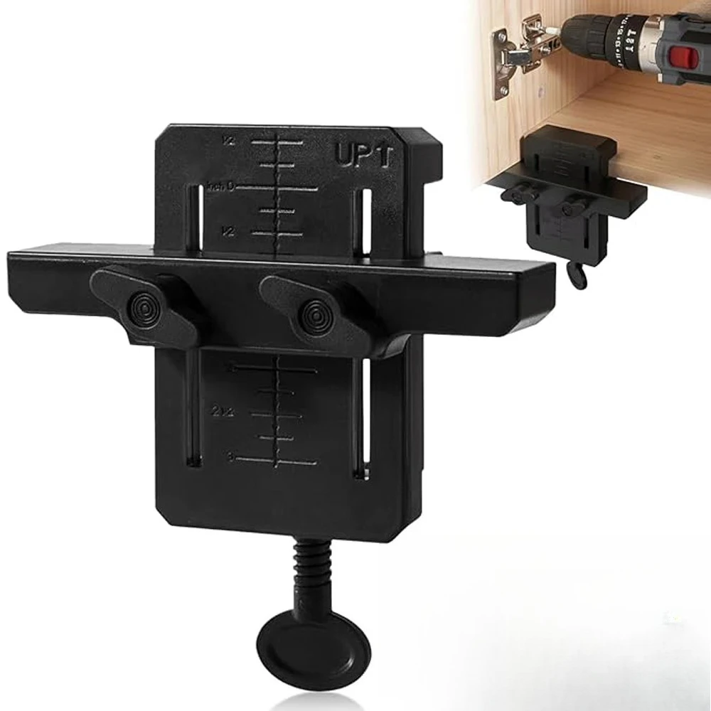 Multi Functional Woodworking Cabinet Door Mounting Jig Cabinets Frame Clamp 1-4Pcs Cabinet Door Installation Locator Tools