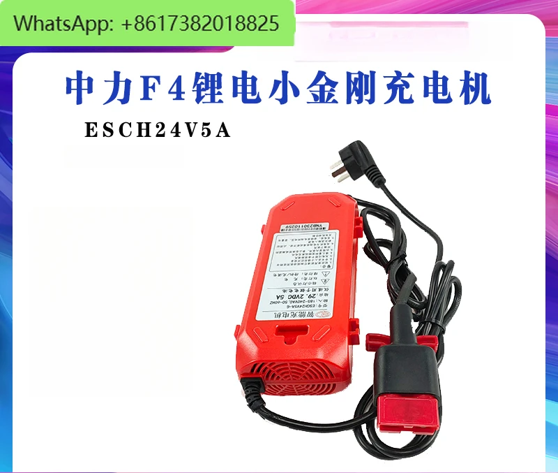 

Lithium ion small diamond charger ESCH24V5A forklift charger accessories