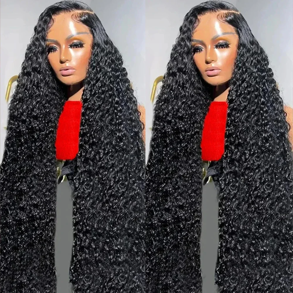 

Deep Wave Frontal Wig 13x6 13x4 Hd Lace Frontal Wig 150% 180% Density Human Hair Remy Glueless Wigs Human Hair Pre Plucked