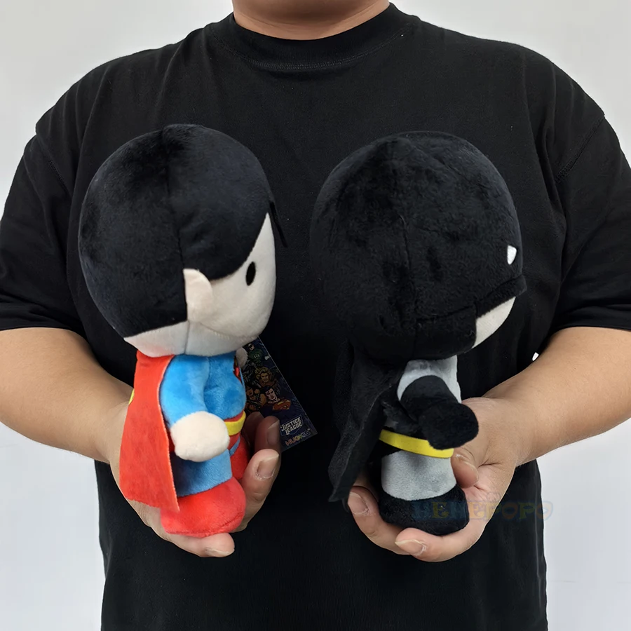 Classic Hero Plush Dolls 20cm Batman Superman DC Comics Justice League Soft Stuffed Toys for Kids Christmas Halloween Gifts