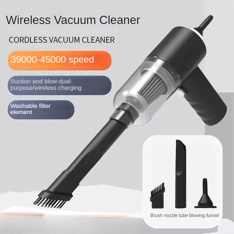 Car Vacuum Cleaner with Wireless Super Strong Suction Power for Cars, Powerful Household Small Mini Handheld Car, High Power