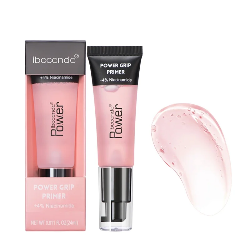 Ibcccndc Pre-trucco Gel correttore idratante invisibile Pore Primer Gel Pre-trucco Primer rosa