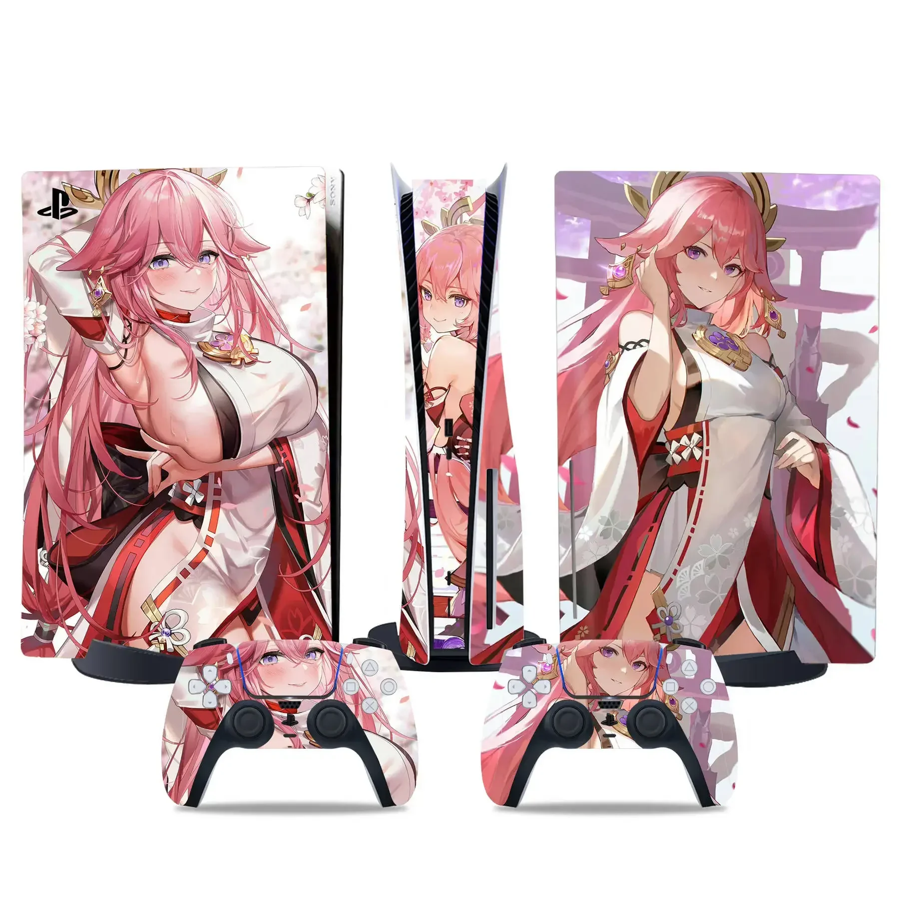 Para acessórios PS5 – Skins de beleza elegantes que brilham