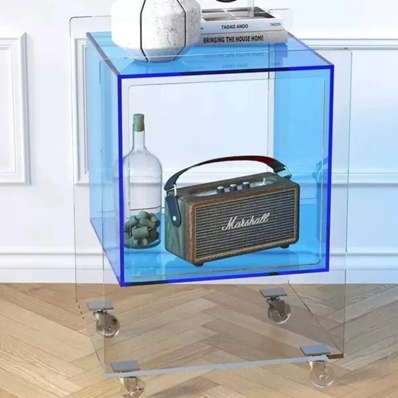 Nordic acrylic living room side a few small apartments storage side cabinet corner a few bedrooms simple removable light luxury