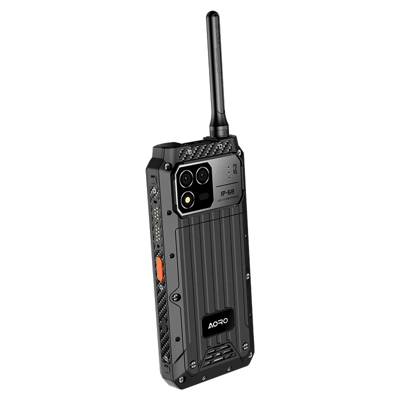 AORO M8 IP68 Robustes Radio, digitales analoges Walkie-Talkie, 5000, große Reichweite, POC, DMR, PTT, eigensicher, mobil, intelligente Geräte, Andro