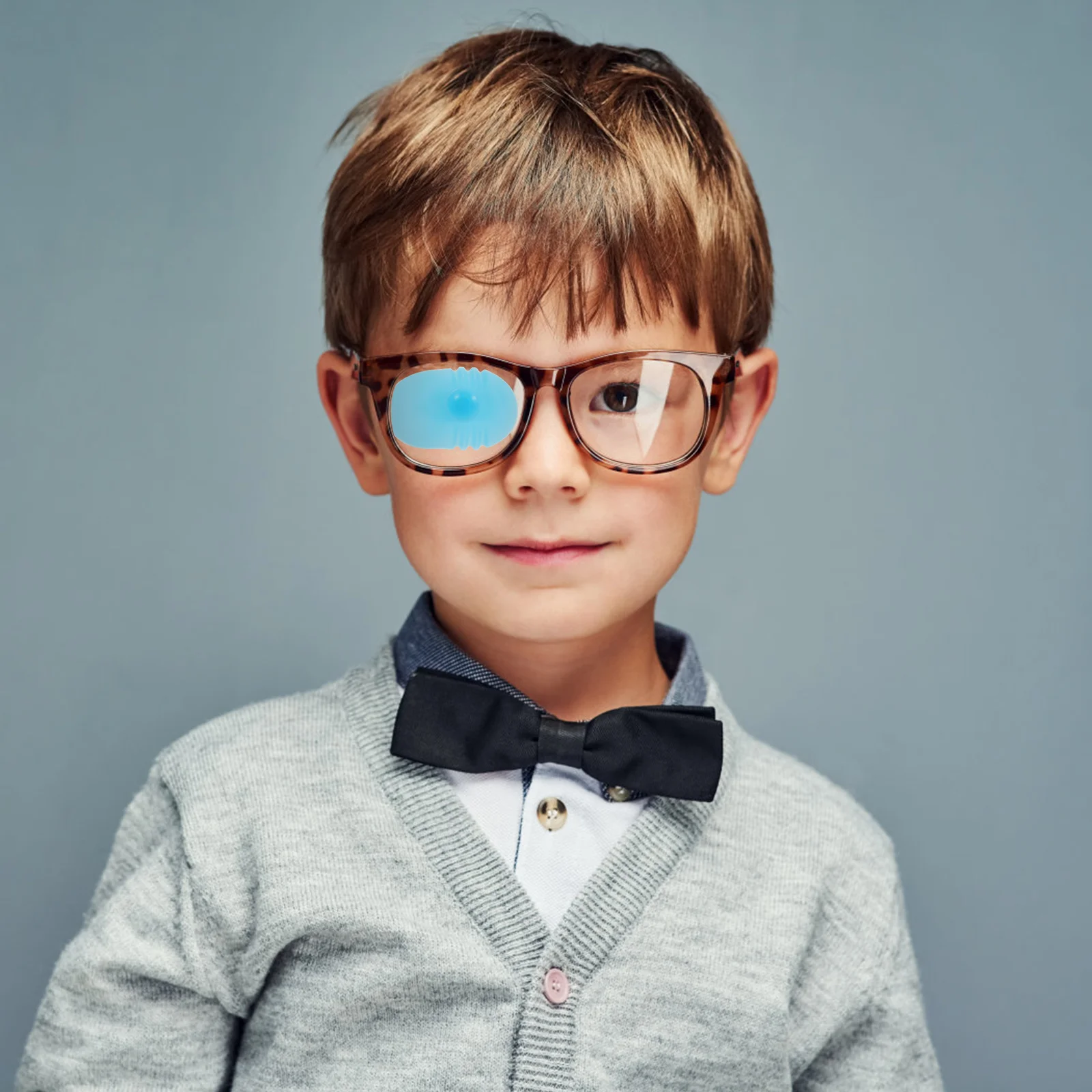 

1Pcs Kids Eye Patch Silicone Sucker Pad Light Blocking Patches Monocular Covering Postoperative Use Quick Eye Patches