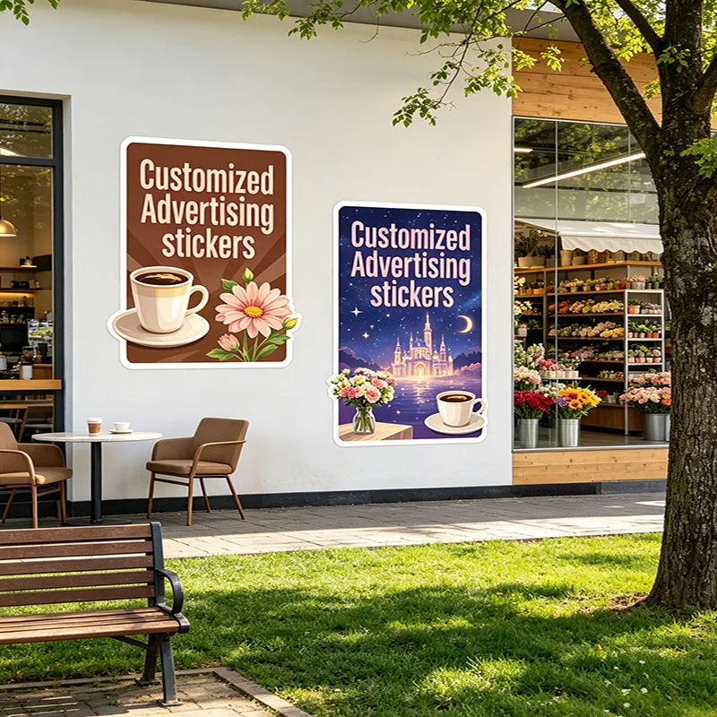 Any Picture Custom Stickers For Antique Galleries And Collectible Shops For Display  Brand Promotion And Commercial Publicity