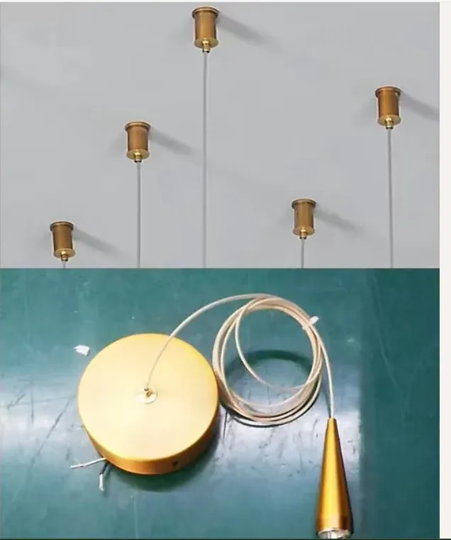 Hot Designer LED Water Drop pendant light minimalist loft Crystal Hanging Lamp Creative Restaurant Light