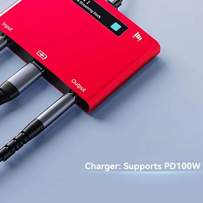 stereo-surround-sound-card-converter-pd100w-fast-charging-for-for-for-huawei-for-oppo-live-broadcast-compatible