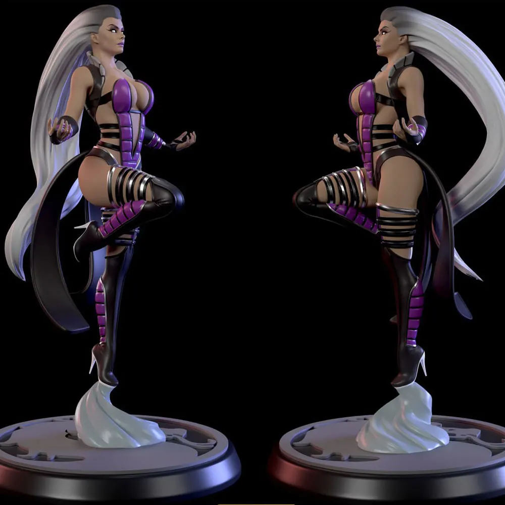 75mm --150mm Sexy Girl Resin Model Kits GK Miniature 3D Printed Gray Model Figurine DIY Doll Model Unassembled And Unpainted
