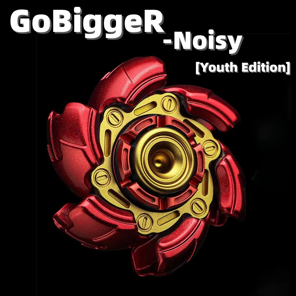 Original Design GoBiggeR Noisy Youth Edition Fidget Spinner Fidget Toys For Adults Stress Relief Toy Open Nail Gyro